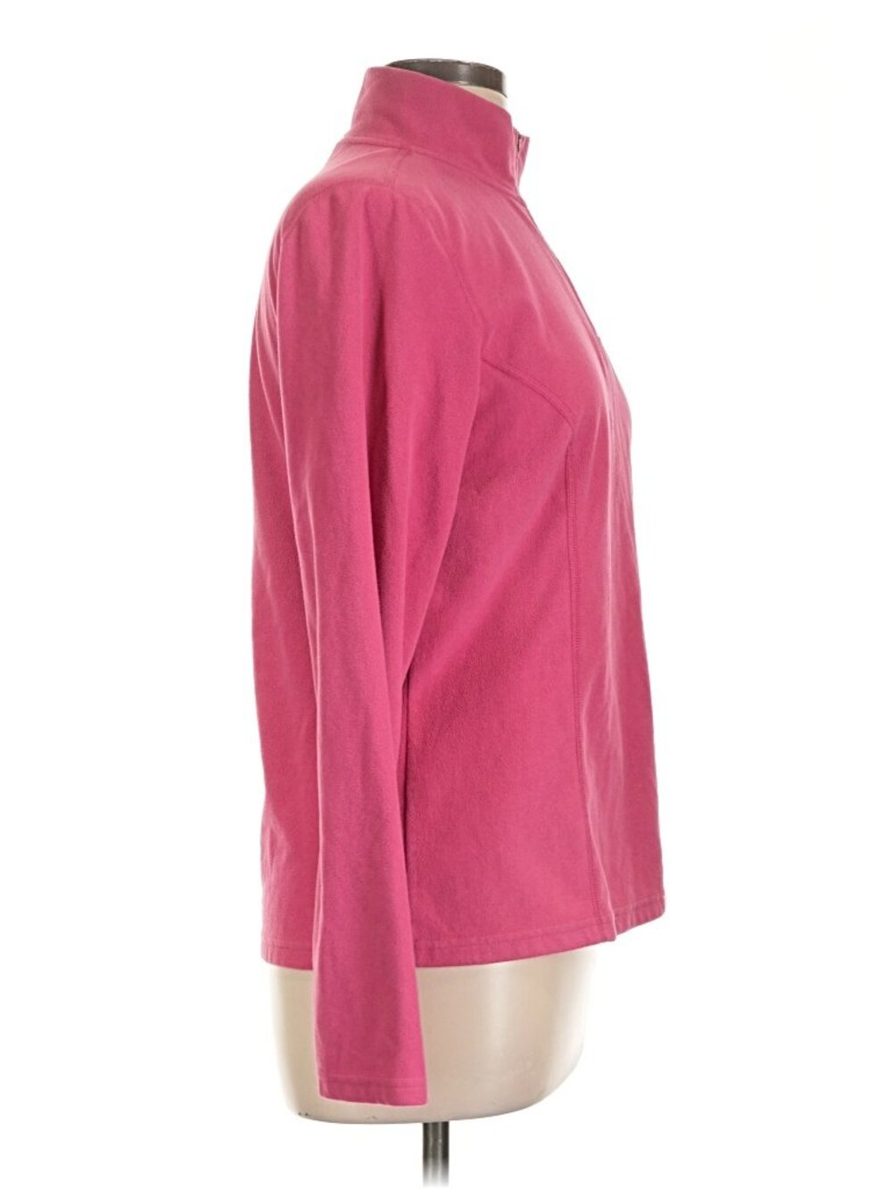 The North Face Polartec Raspberry Fleece 1/4 Zip Pullover Top Size Large - Picture 6 of 8